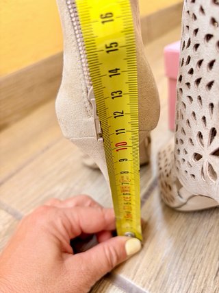 Botines Aldo Verano Beige Talla 36