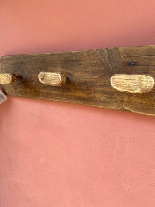 Appendiabiti in legno vintage