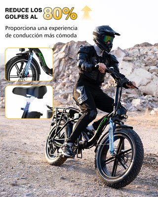 Koolux BK6S PRO EBIKE 2 BATERÍAS 48V 11,7Ah