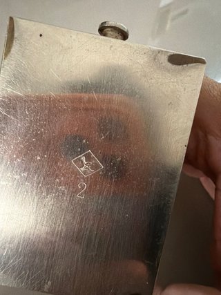 Caja antigua quemador portal