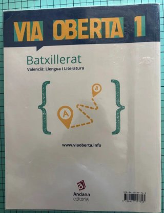 Valencià, llengua i literatura, batxillerat, 1