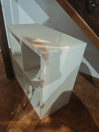 Estantería modular blanca Ikea