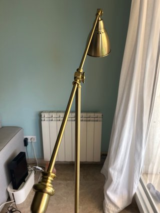 Lámpara de pie IKEA Barometer Dorada