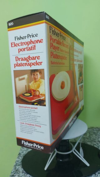 Tocadiscos Fisher Price Portátil Nuevo del año 198
