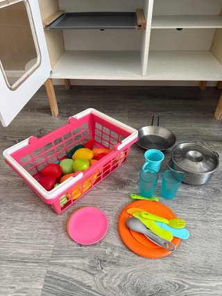 Cocina de juguete de madera