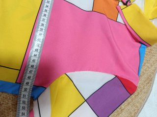 Camisa Estampada Multicolor Mujer