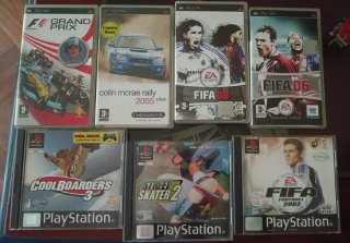 Lote Juegos PS1 y PSP