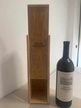 Botella Vacía Pago de Carraovejas 2022 + Caja