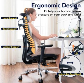 Silla ergonómica nueva a estrenar