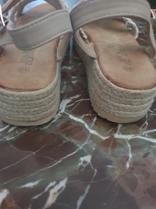 Sandalias con plataforma mujer talla 40