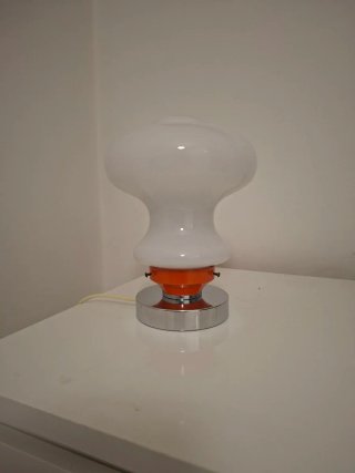 Lampada vintage vetro metallo