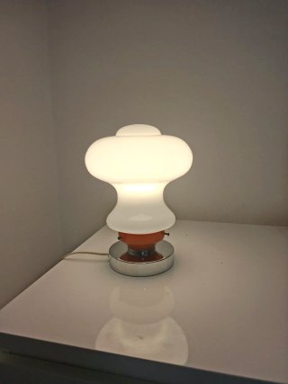 Lampada vintage vetro metallo