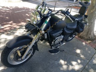 Hyosung Aquila 125 GV Negra