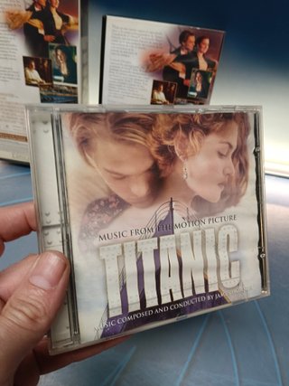 Pack Titanic VHS + DVD + CD BSO