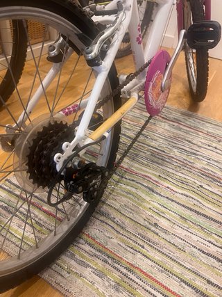 Bicicleta infantil niña Btwin rosa