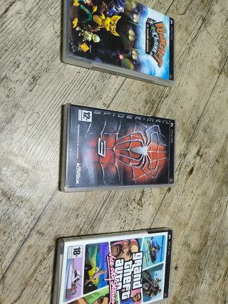 Rachet and Clank, Spiderman 3 e Vice City PSP