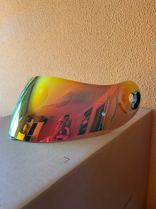 Visor Nolan X803 espejo naranja