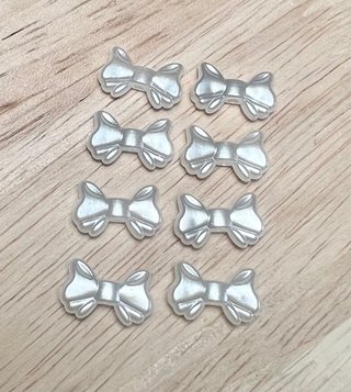 8 Contas Laço 13mm para artesanato