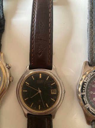 Lote de 4 relojes y pulseras