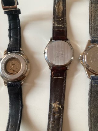 Lote de 4 relojes y pulseras