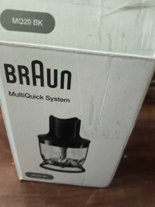 Minipicadora Braun MQ20 BK 350ml