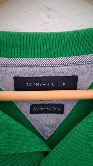 Polo Tommy Hilfiger Verde Clásico