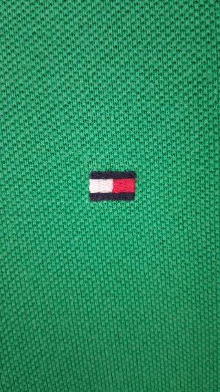 Polo Tommy Hilfiger Verde Clásico