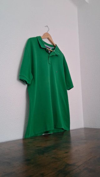 Polo Tommy Hilfiger Verde Clásico
