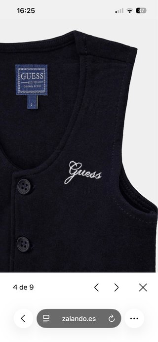 Conjunto ceremonia/traje Guess niño como nuevo