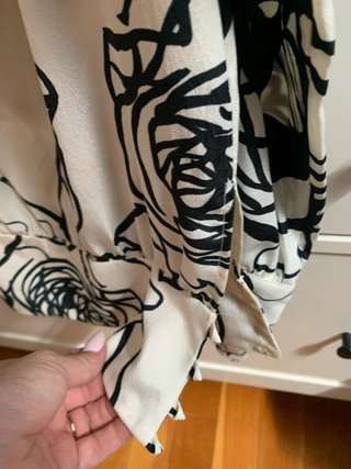 Blusa seda Zara Talla/S