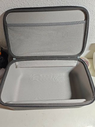 Funda Rígida Gris 35x21x15cm
