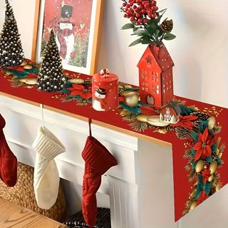 Runner da Tavola Natale Natalizio 35x180 cm