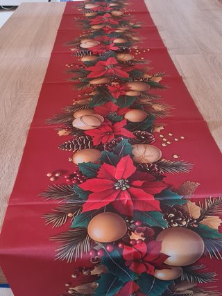 Runner da Tavola Natale Natalizio 35x180 cm