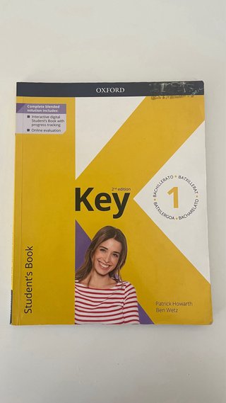 Libros Inglés 1º Bachillerato Oxford Key 2nd Editi