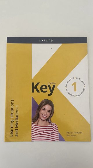 Libros Inglés 1º Bachillerato Oxford Key 2nd Editi