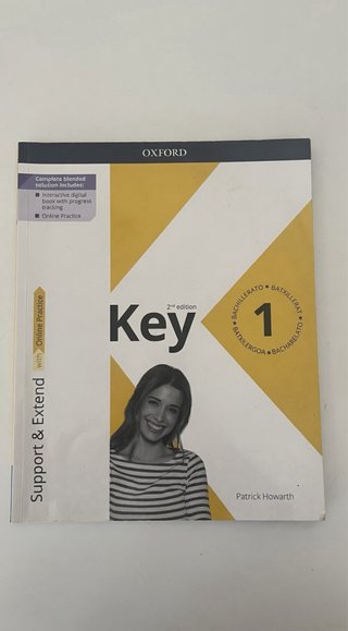 Libros Inglés 1º Bachillerato Oxford Key 2nd Editi