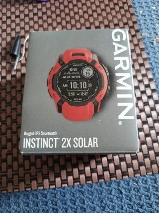 Orologio Garmin Instinct 2x Solar GPS Rosso