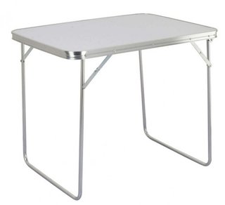 Tavolino da Campeggio Pieghevole Portatile 80x60cm