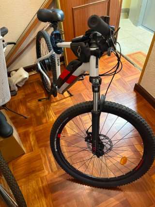 Bicicleta Eléctrica Blanca