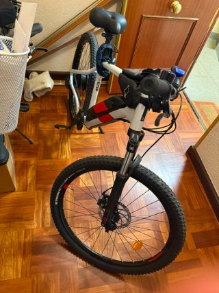 Bicicleta Eléctrica Blanca
