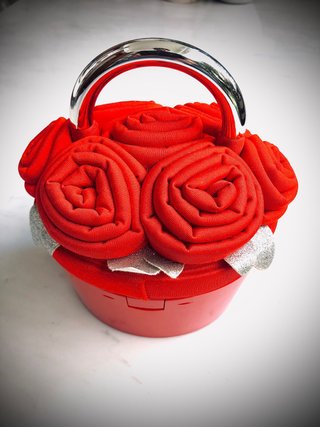 Pupa vintage a forma di borsetta mod.Vanity Roses