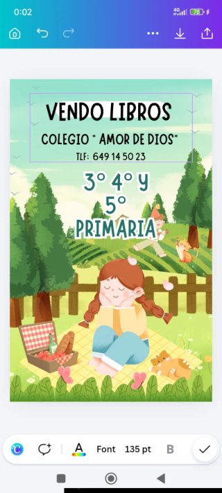 Vendó libros texto