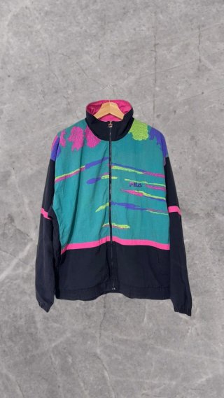 Cortavientos Fila Vintage 90s Multicolor