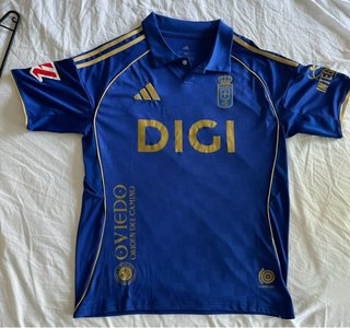 Camiseta Réplica Oviedo 25/26 Talla L