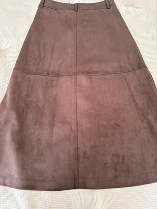 Falda capa efecto ante Zara a estrenar
