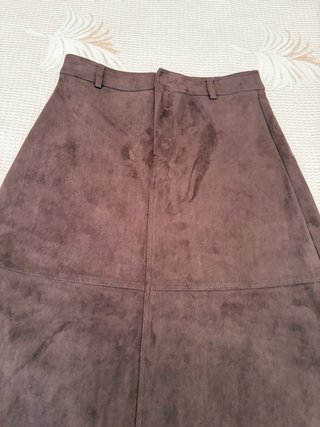 Falda capa efecto ante Zara a estrenar
