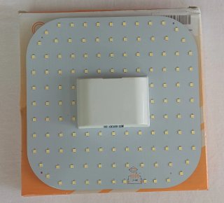 Bombilla LED cuadrada. ZEYUN 2D LED 4PIN 12W 6500K