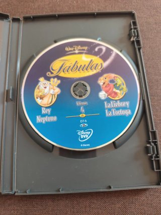 DVD Disney Fabulas: La Liebre y La Tortuga