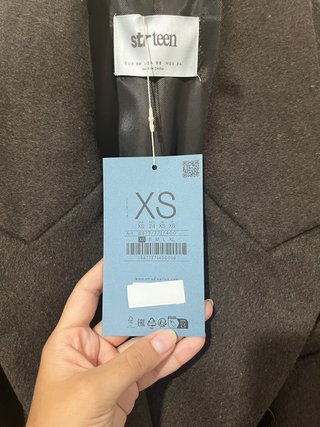 Abrigo largo Stradivarius marrón