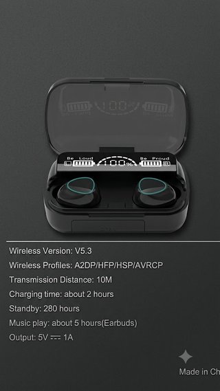 Auriculares Inalámbricos M10 Bluetooth V5.3